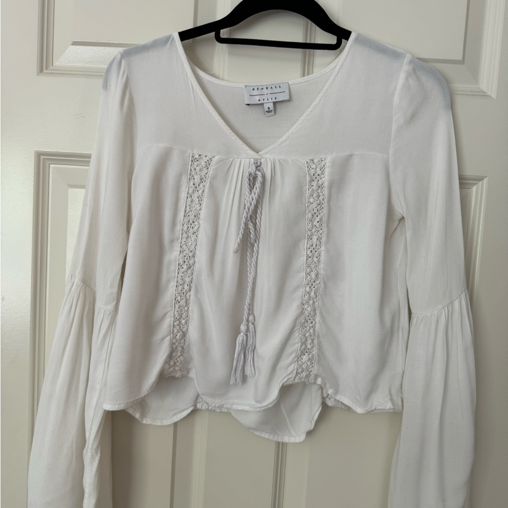 Women’s S Long Sleeve Crop Top